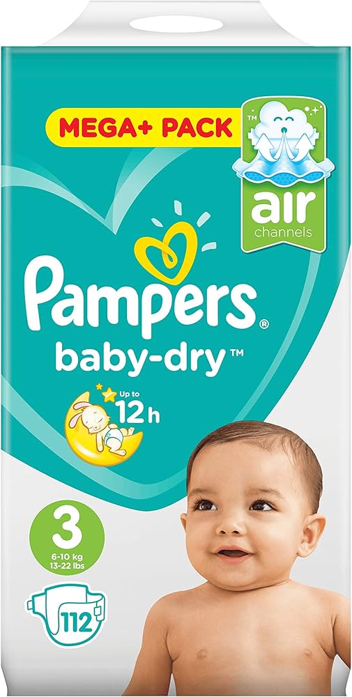 pampers active baby 3 mega box