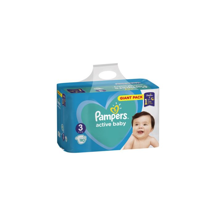 pampers giant pack size 4