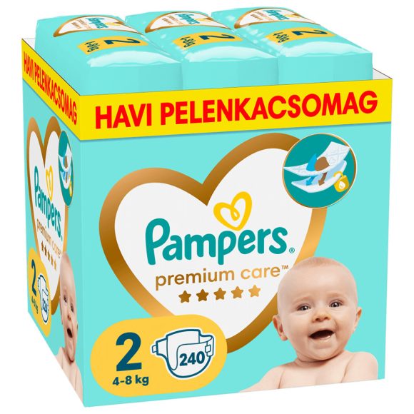 rossmann pieluchy pampers premium care 2