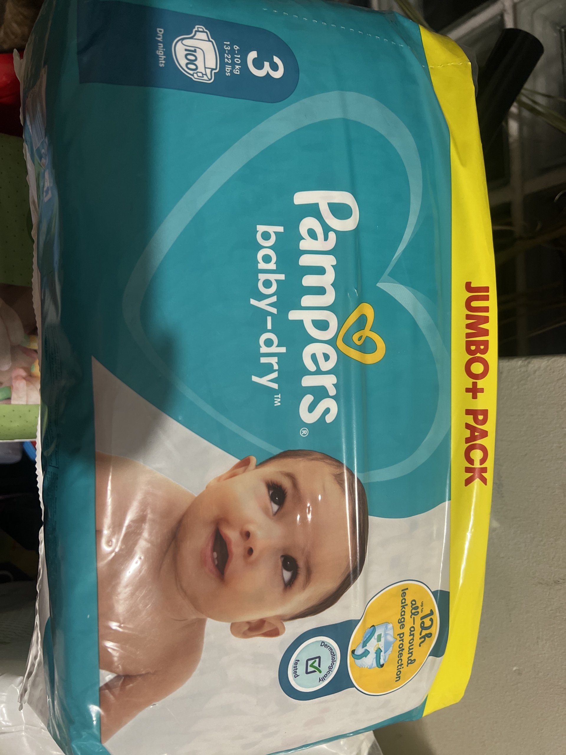 zmiana rozmiaru pampers