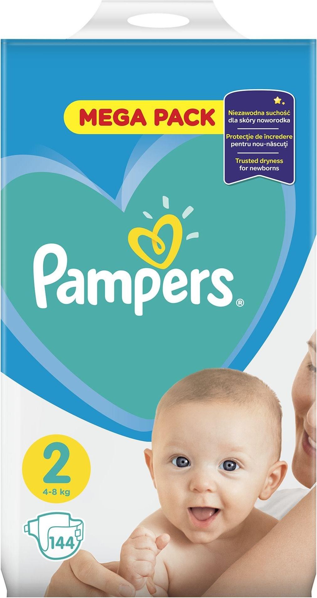 pampers sleep&play pieluchy rozmiar 3 midi 4-9kg 58 sztuk