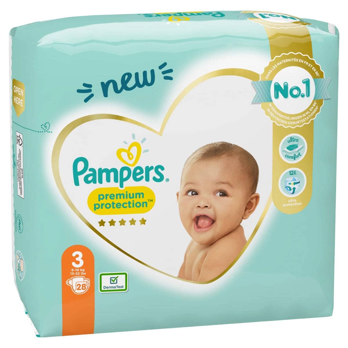 pampers soft dry