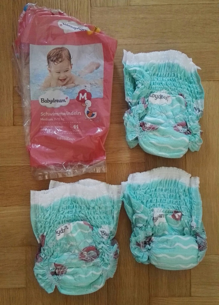 pampers do pływania smyk