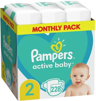 pampers active baby dry pieluchy rozmiar 3 midi 68 szt