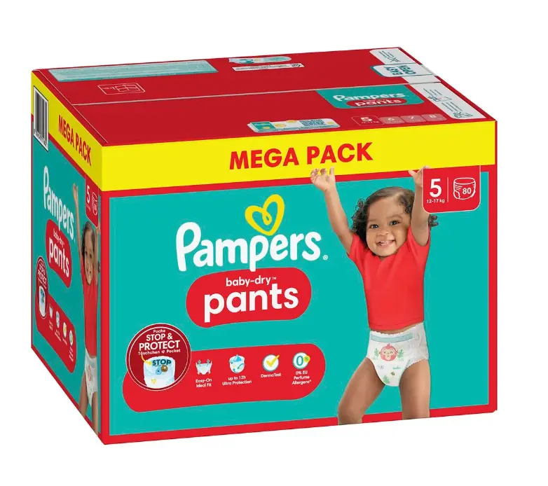 pampers new baby dry 144