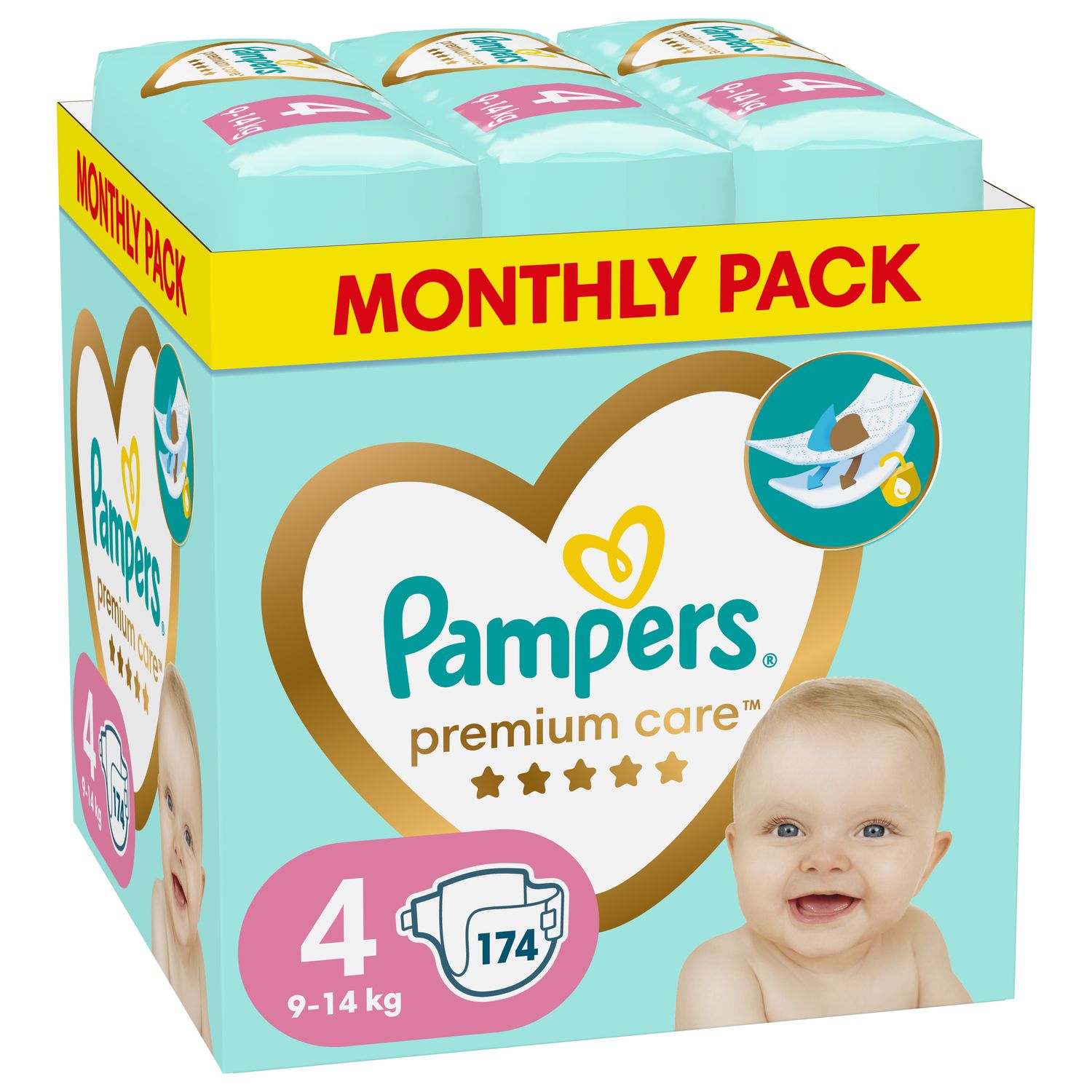 pampers 5-9 kg 3000 sztuk