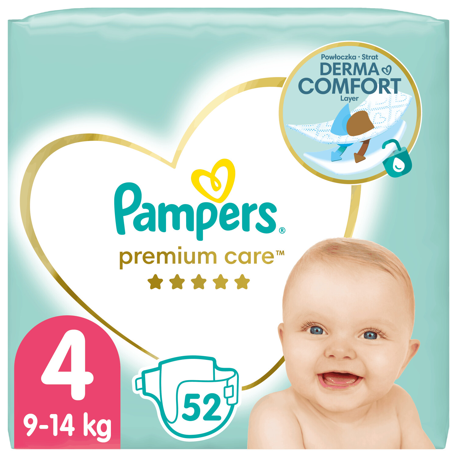 pampers premium care pieluchomajtek