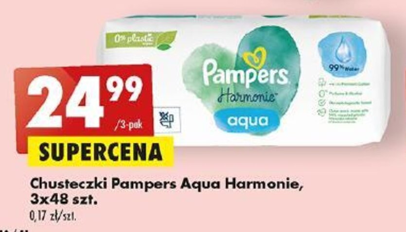 pampers pure chusteczki rossmann