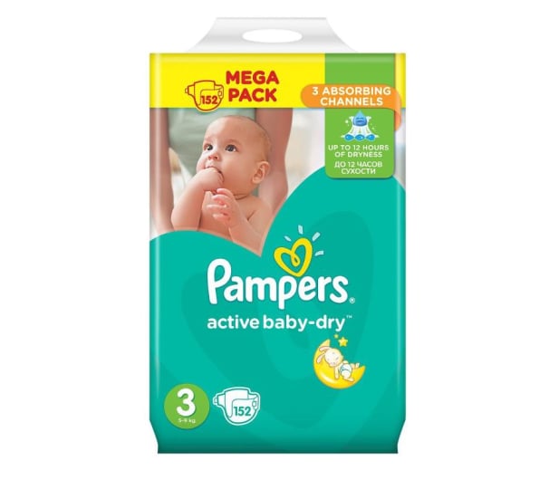 niebieskie pampersy pampers