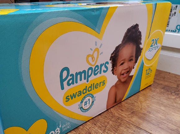 pampers pieluchy zestaw