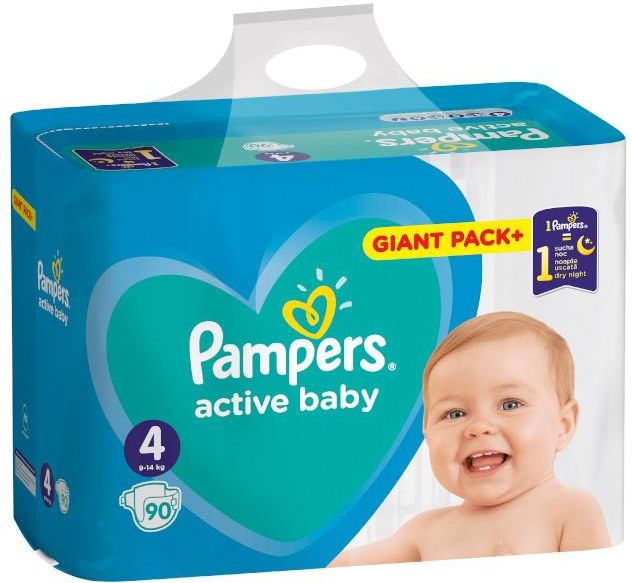 podklad dla niemowlat pampers