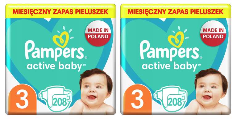 pieluszki pampers sensitive cena