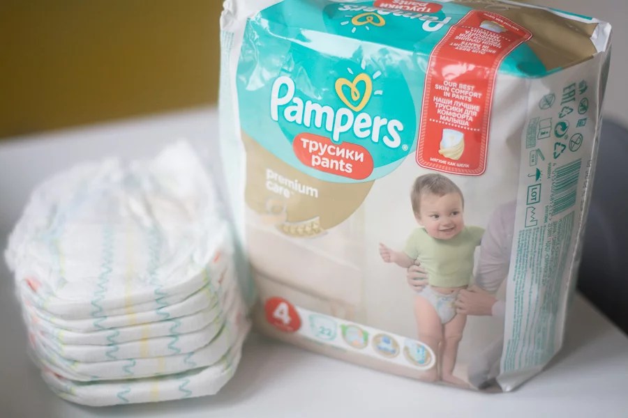 pampers magiczny guzik