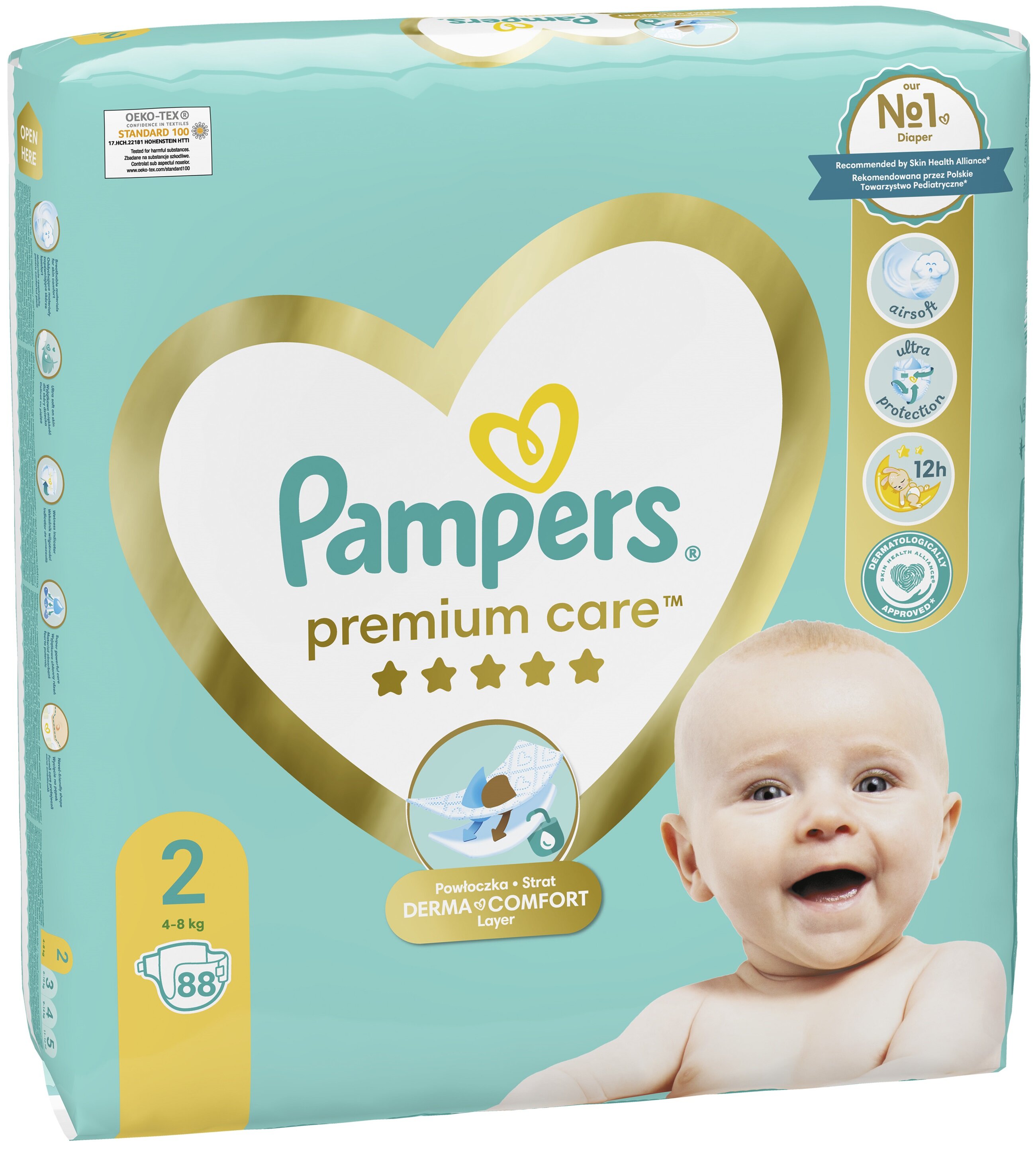 pampers dada 3 midi cena