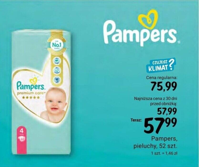 pieluszki pampers rozmiar 2