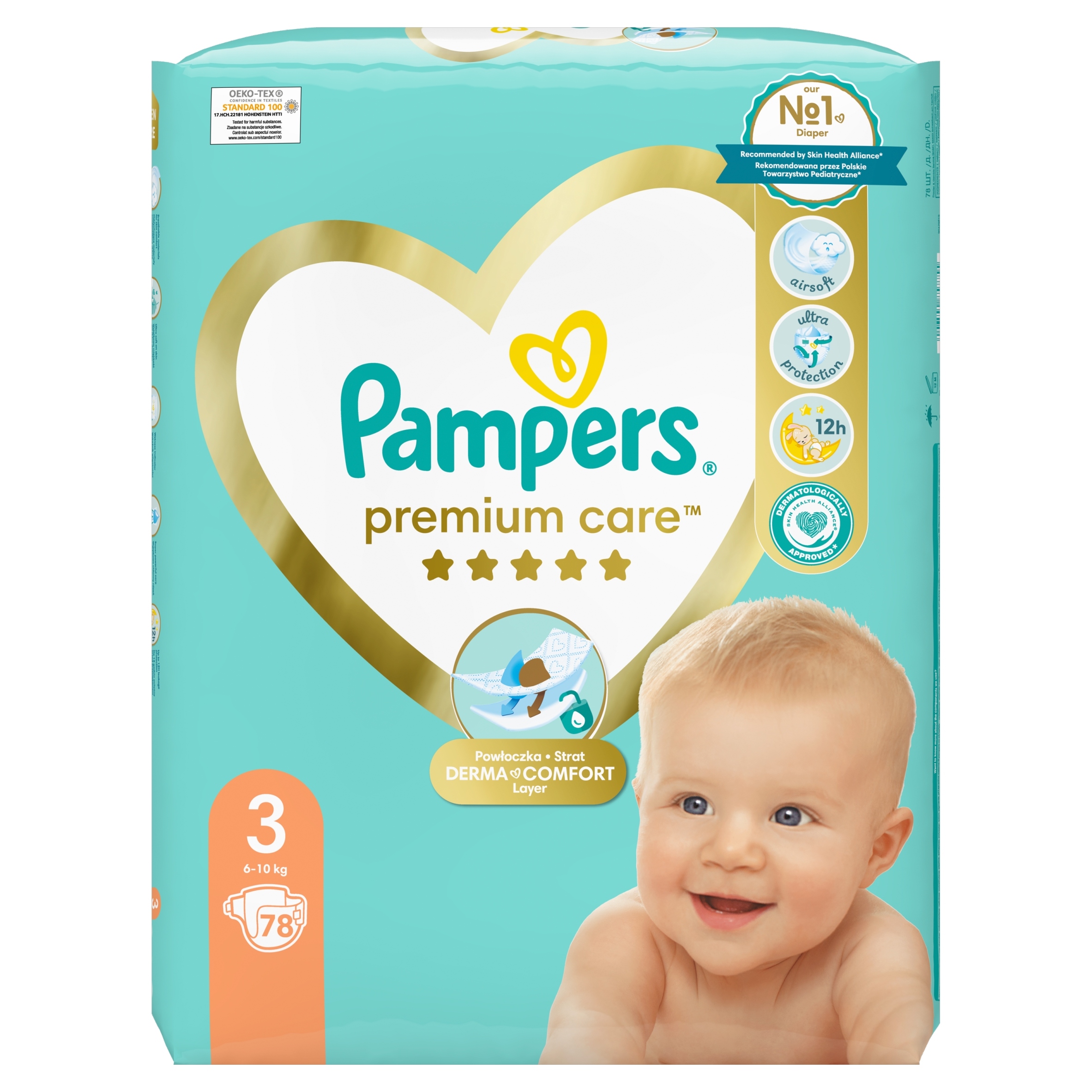 pieluszki pampers premium care 6