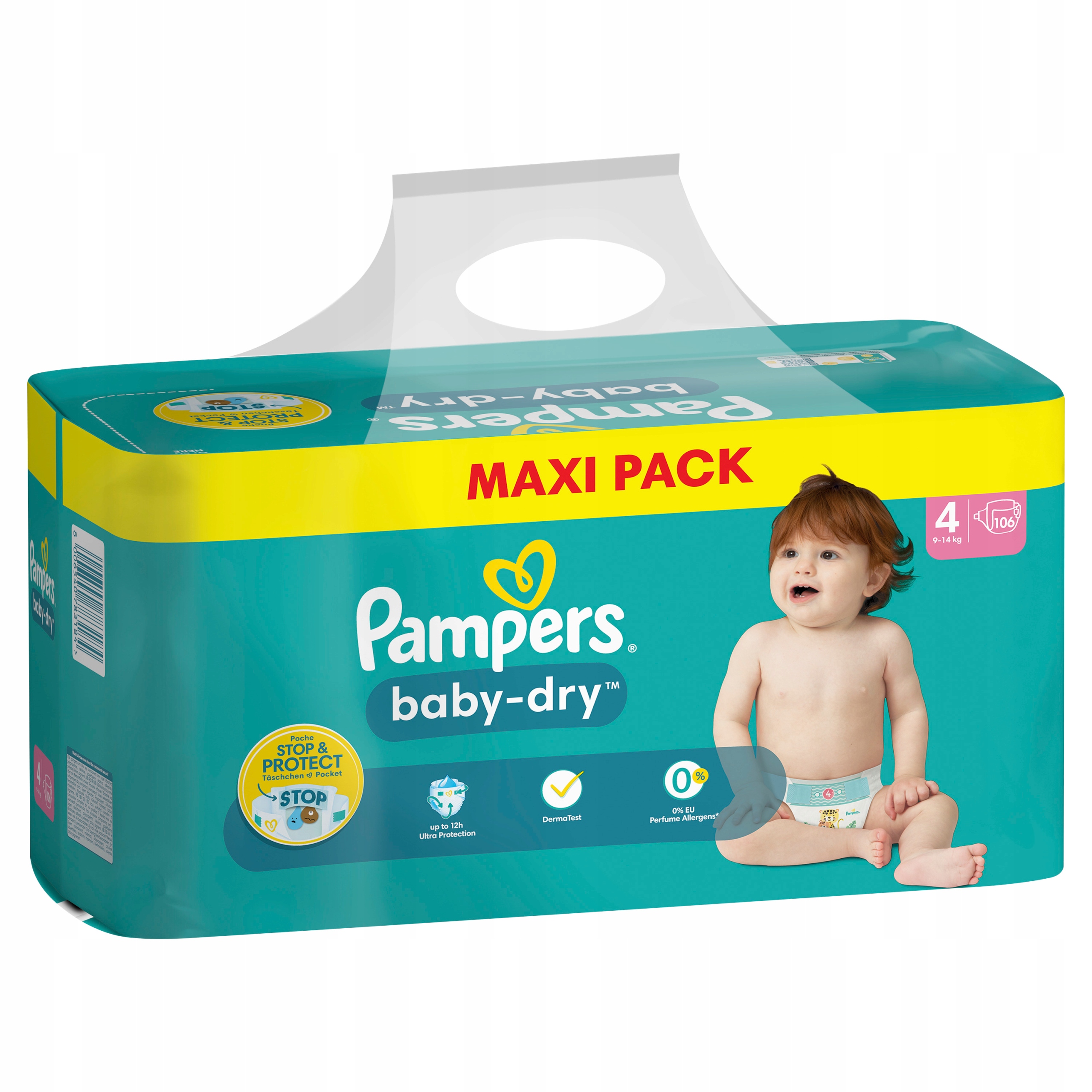 pampers 4 pieluchy 174 sztuki