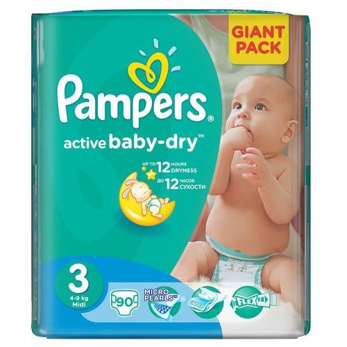 pampers new baby dry 144 cena