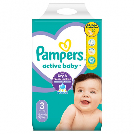 pampers 3 opakowania