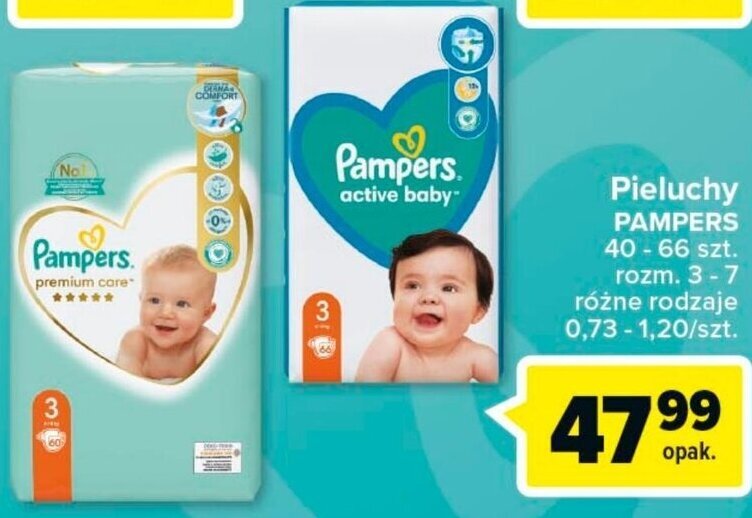 gdzie pieluchy pampers w promocja