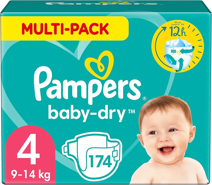 pampersy pampers nr 4 duza paczka