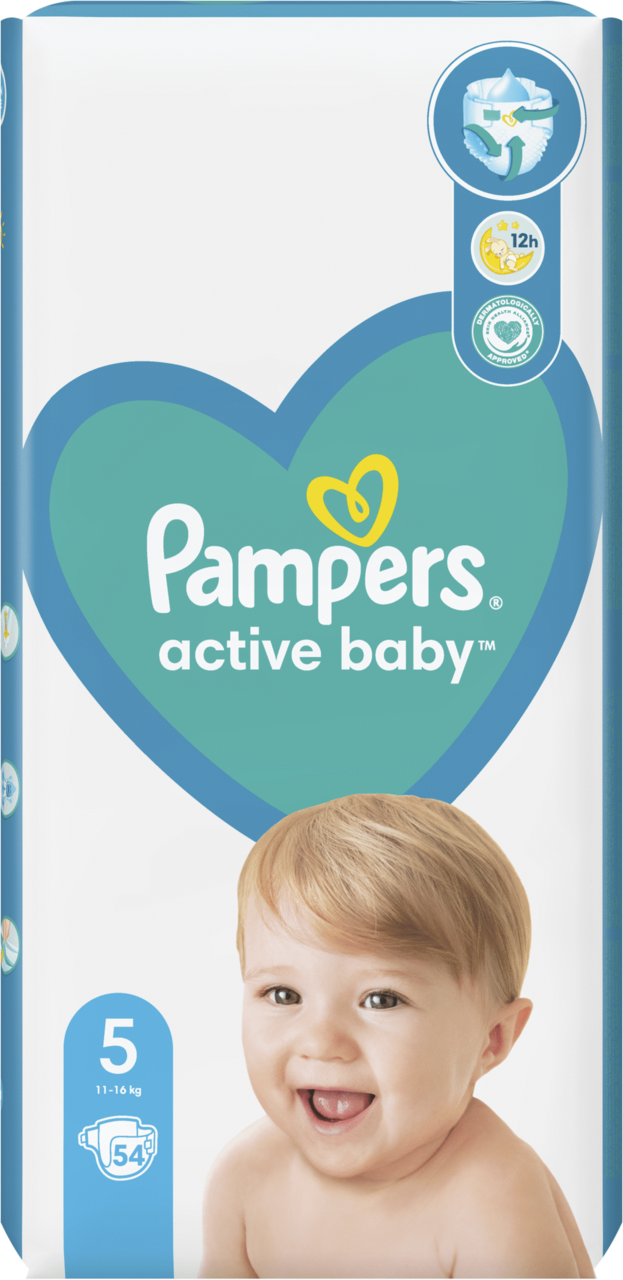 pampers active baby 4+ maxi plus 9-16kg