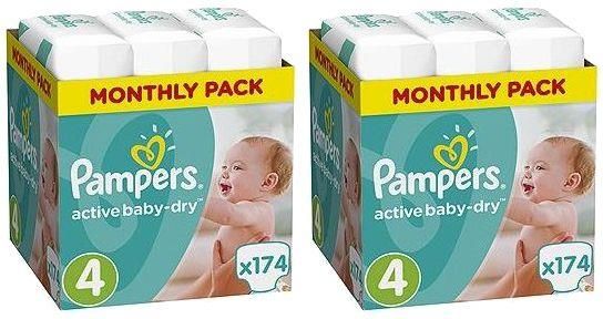 pampers 4 174 szt carrefour