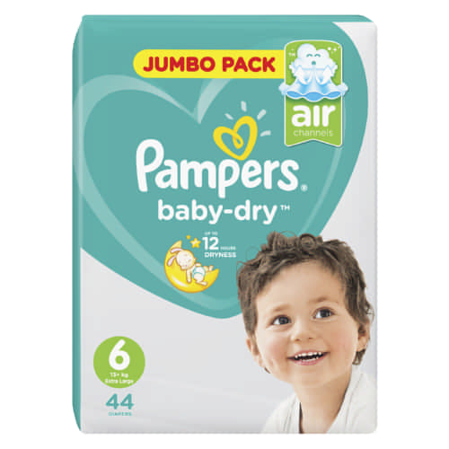 chusteczki pampers 6x80