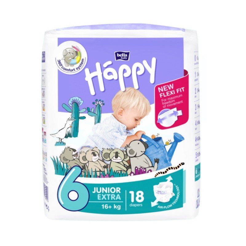 pampers jazda rowerem