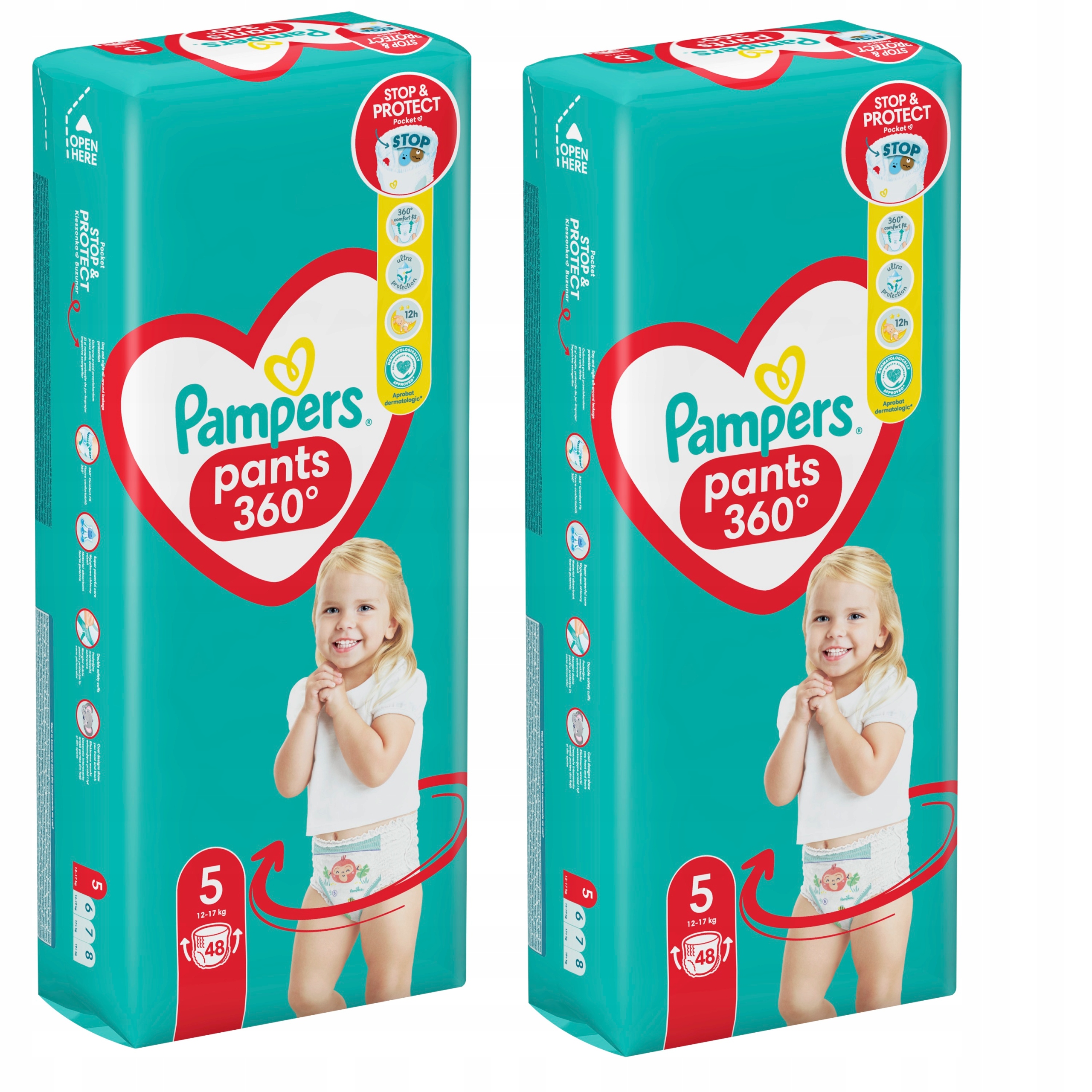 chusteczki pampers 6x