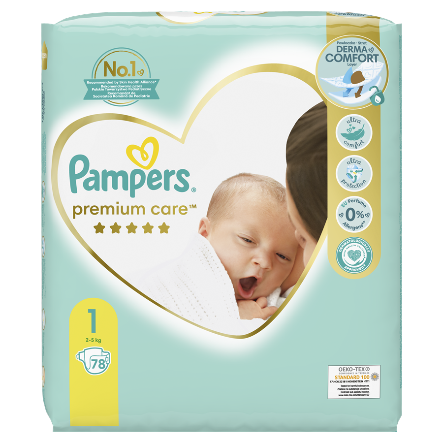 pampers premium care pieluchy rozmiar 2 4-8kg 148 sztuk