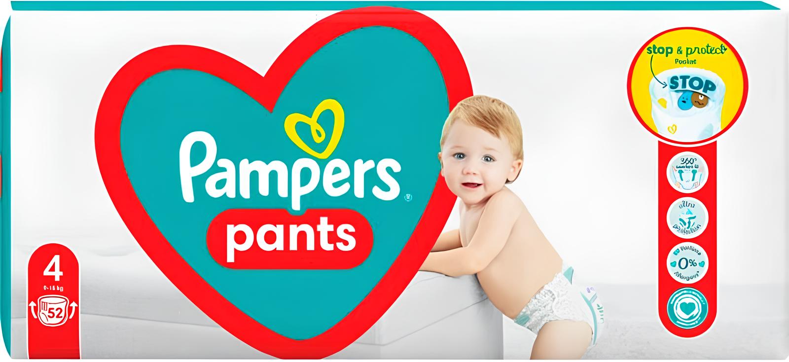 pampers pieluchomajtki premium care 4 ceneo