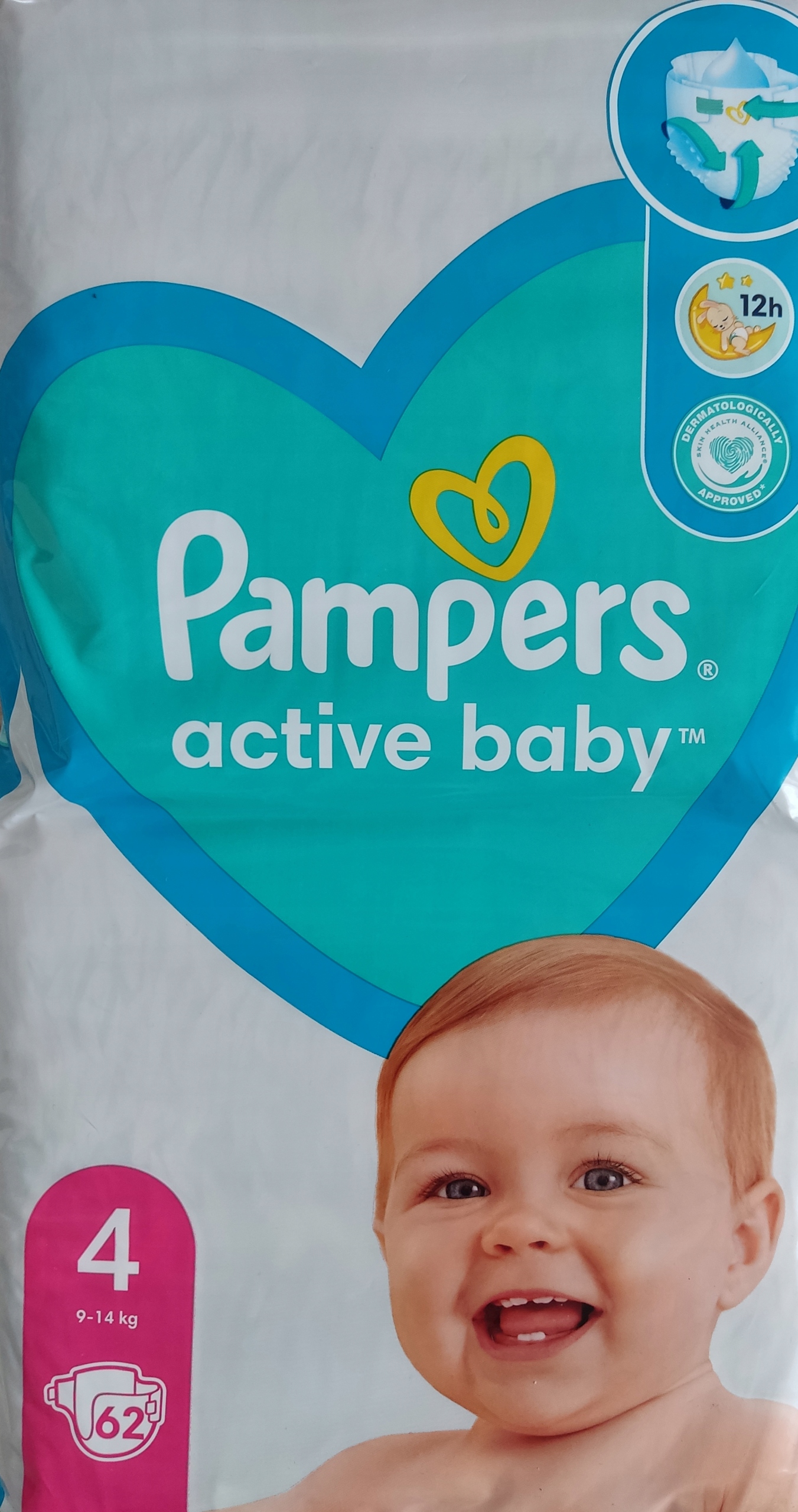 pampers jednorazowe chłonne maty dla niemowląt i dzieci 12 sztuk