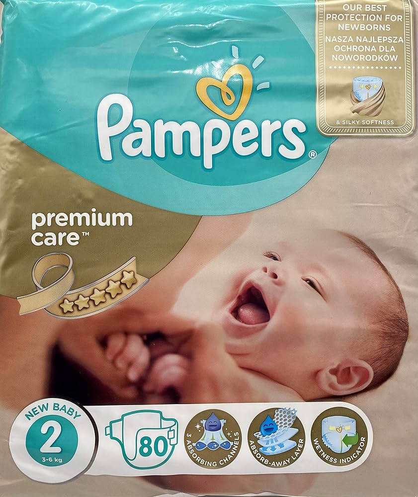 pieluchy pampers z wycięciem na pępek