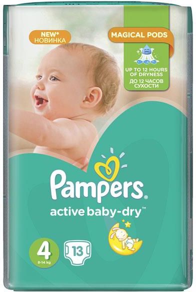 pampers active baby-dry pieluchy 3 midi