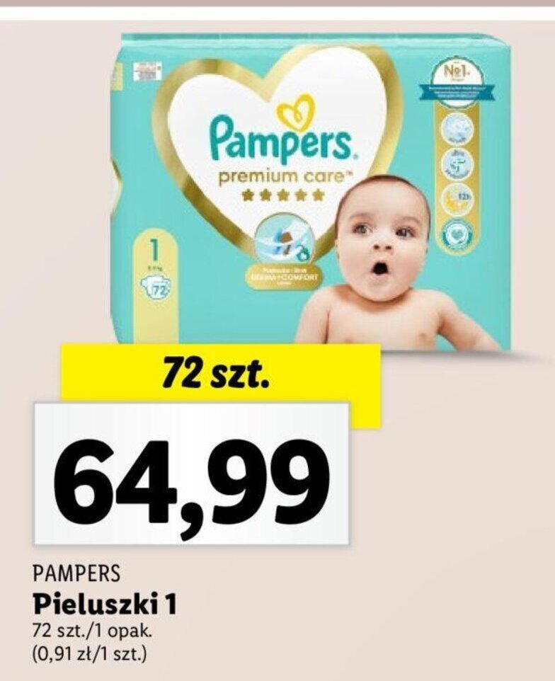 pieluszki pampers premium care pasek kiedy przemoczona pieluszka