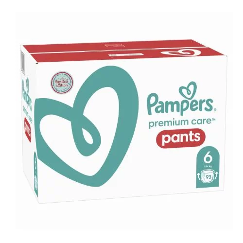 pampers żółte