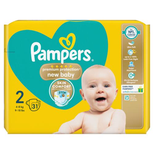 pieluchy pampers active baby mega b