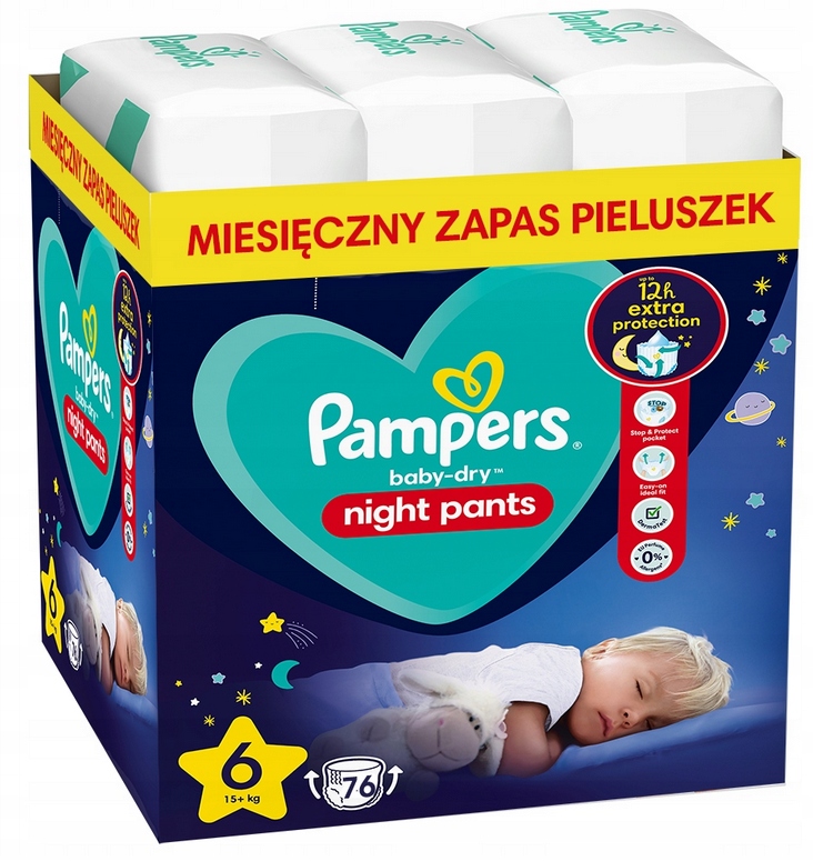 pieluchy pampers biedronka promocja