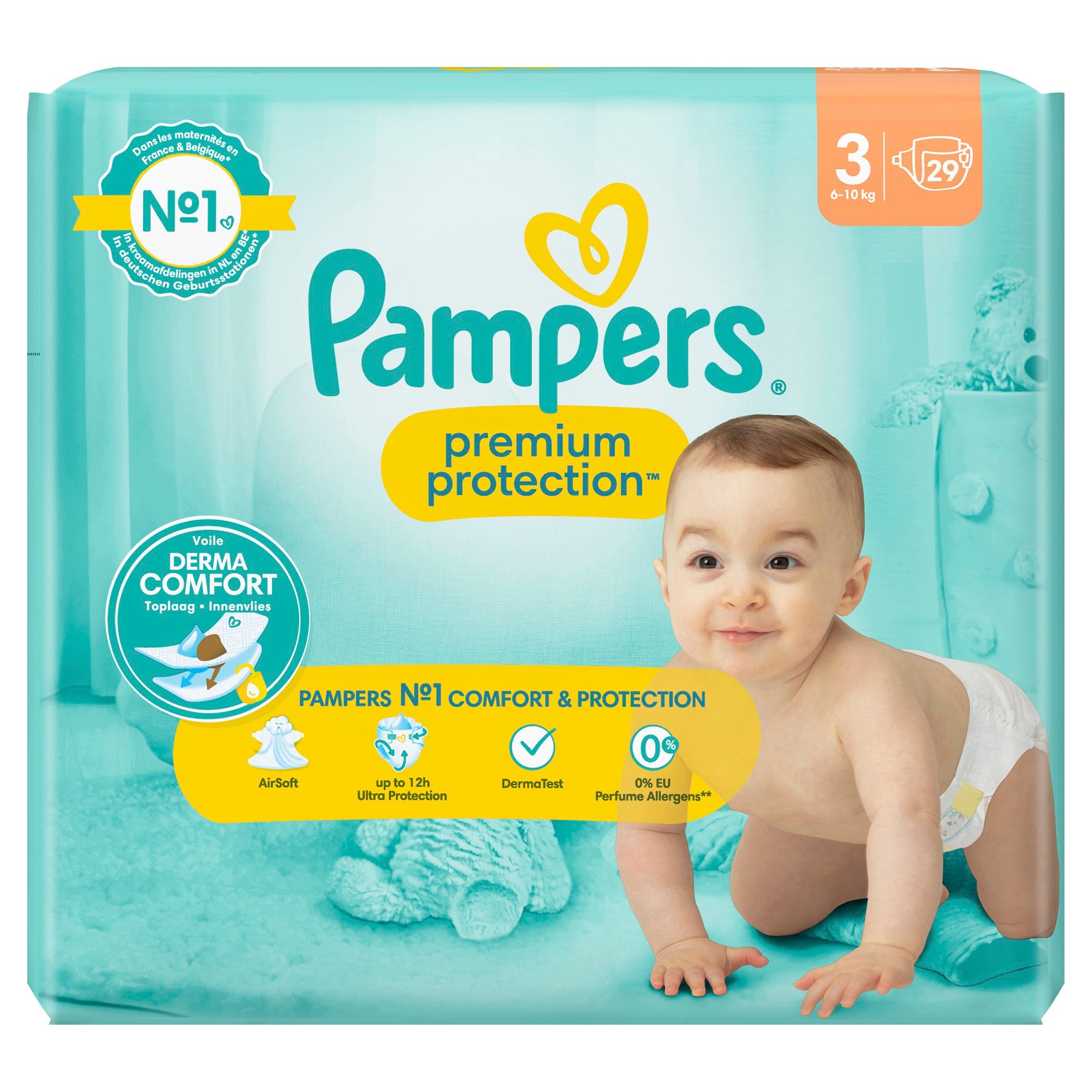 pieluchy pampers pure 1