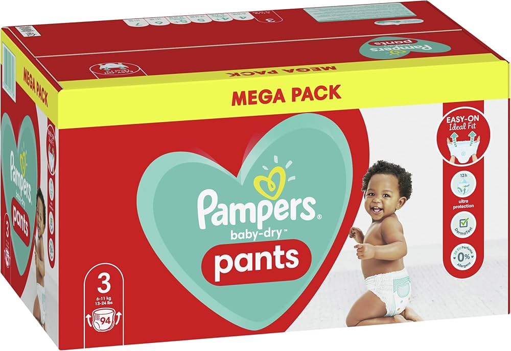 pampers pants do czego pasek z tylu