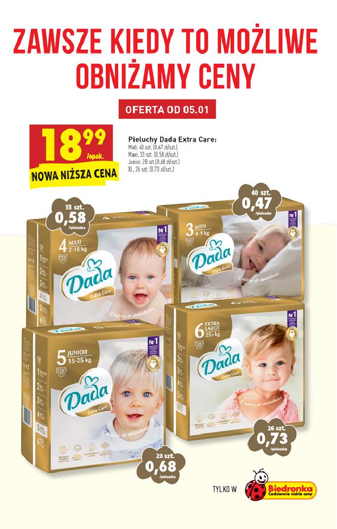 pampers pants pieluchomajtki 9-15kg 4+ opakowanie 52szt