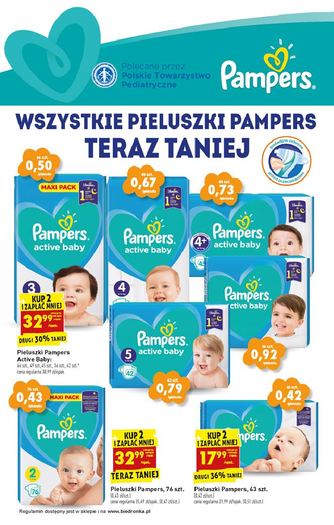 dlaczego nie ma pampers active baby dry 3