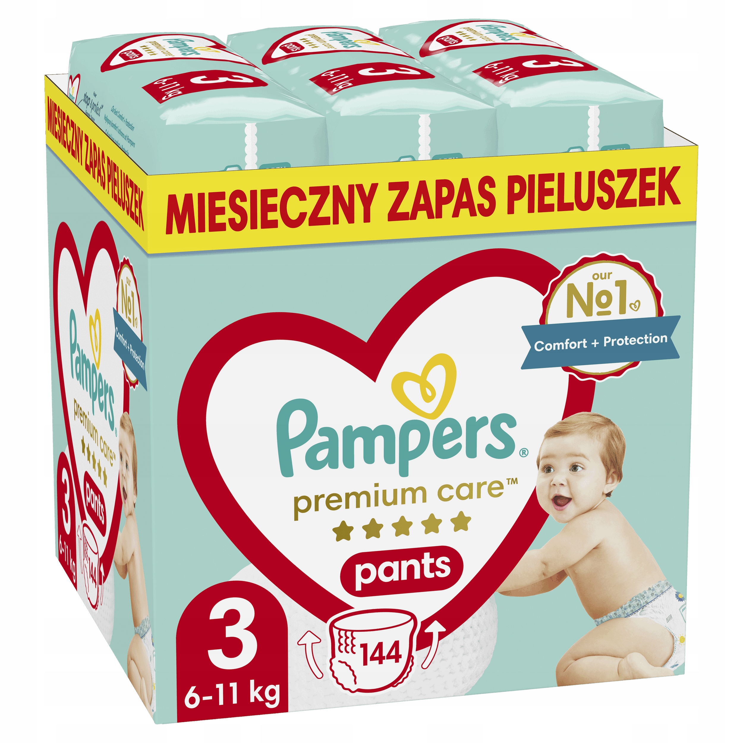 pieluchomajtki pampers pants jumbo