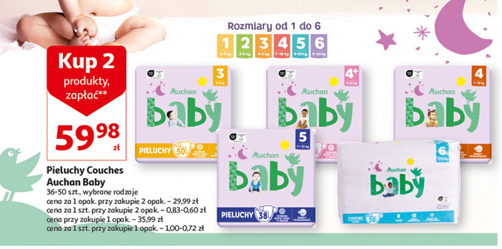 pampers premium care 1 newborn88 szt