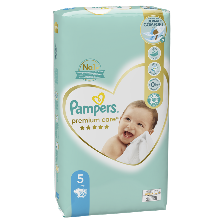 pampers 6 od ilu lat