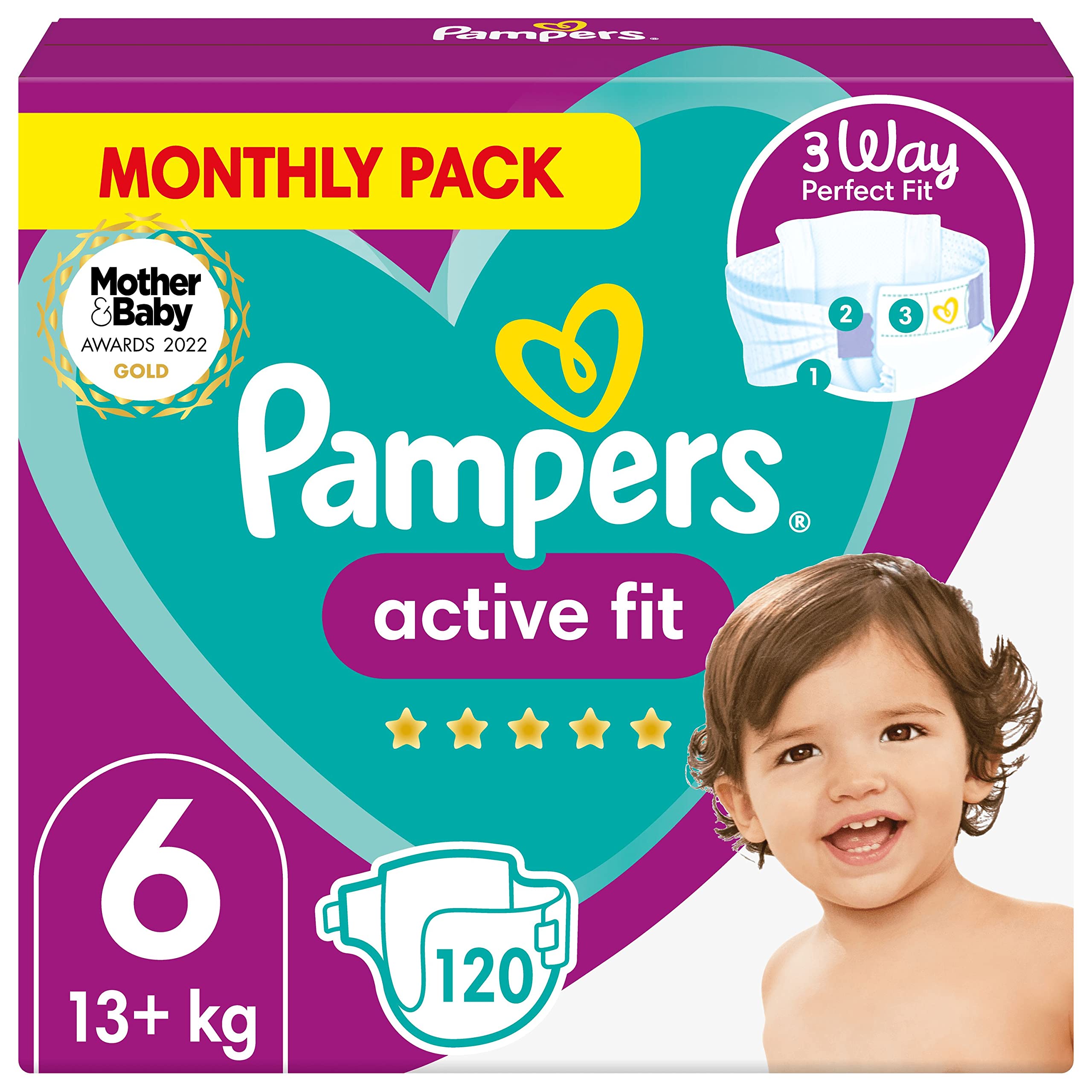 pampers new baby-dry pieluchy nr 1