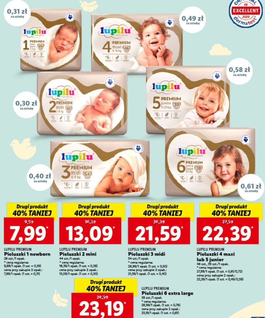 leclerc pampers 4