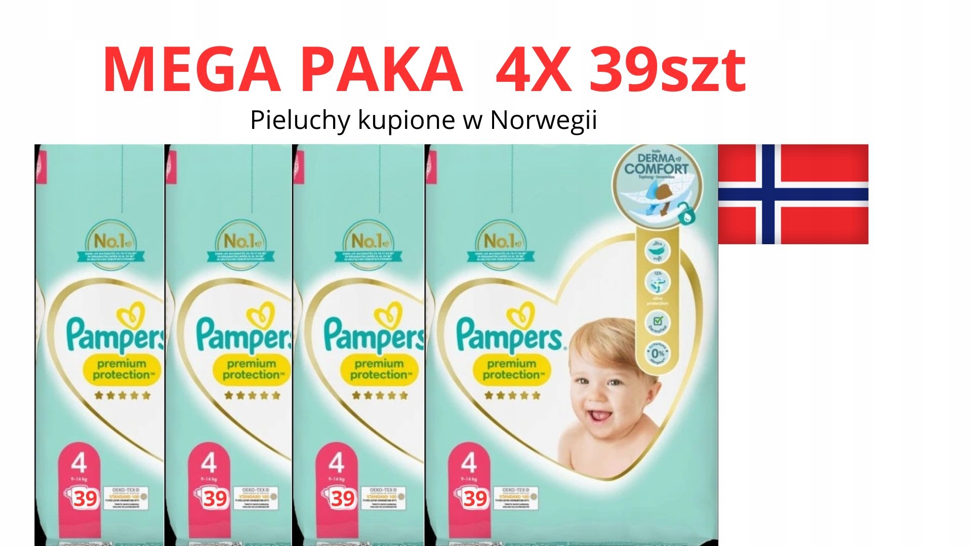 pampers białe czy zielone