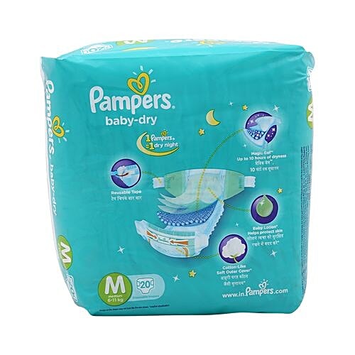 pampers podczas ospy